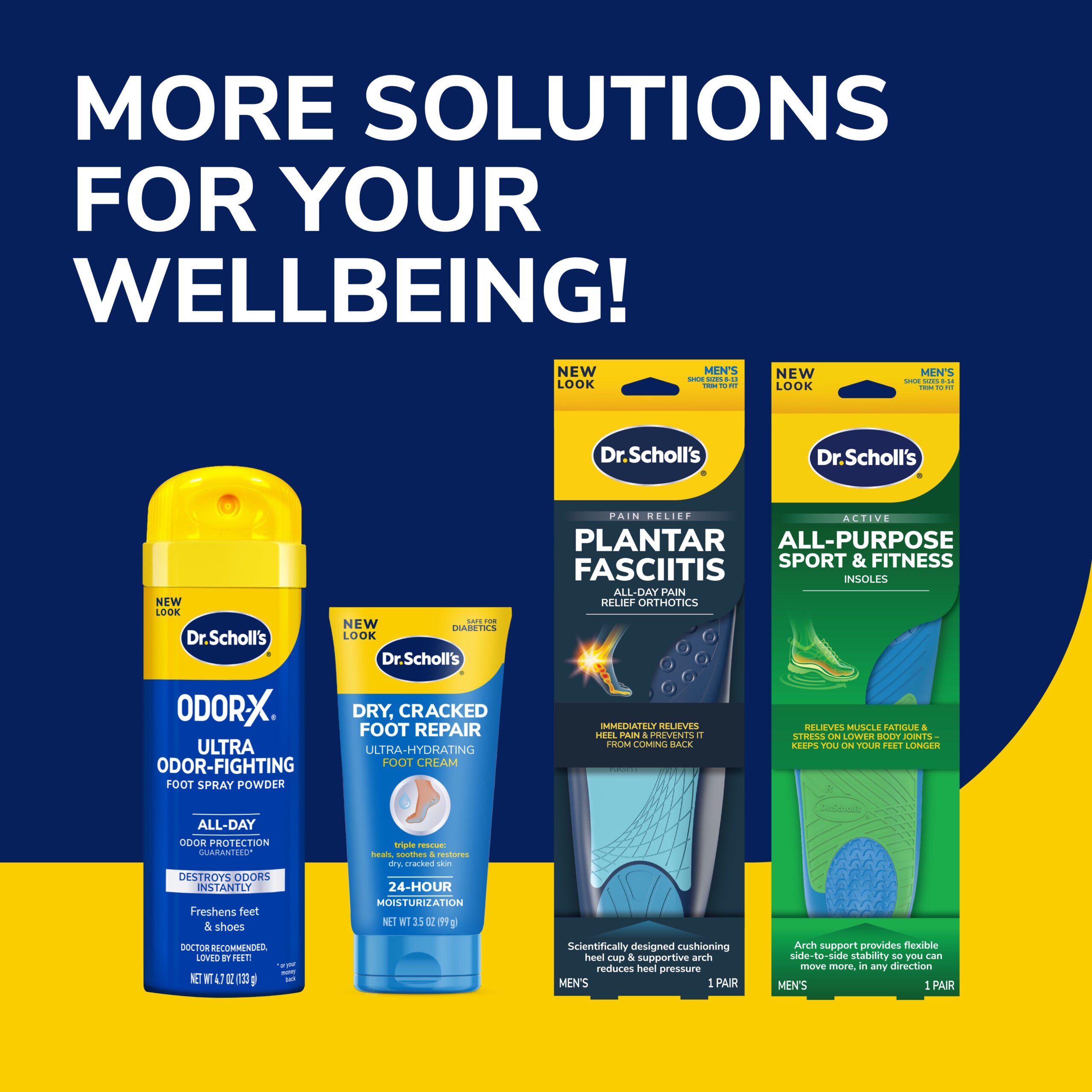 Extra Comfort All-Day Insoles with Massaging Gel® Men's - Image 11