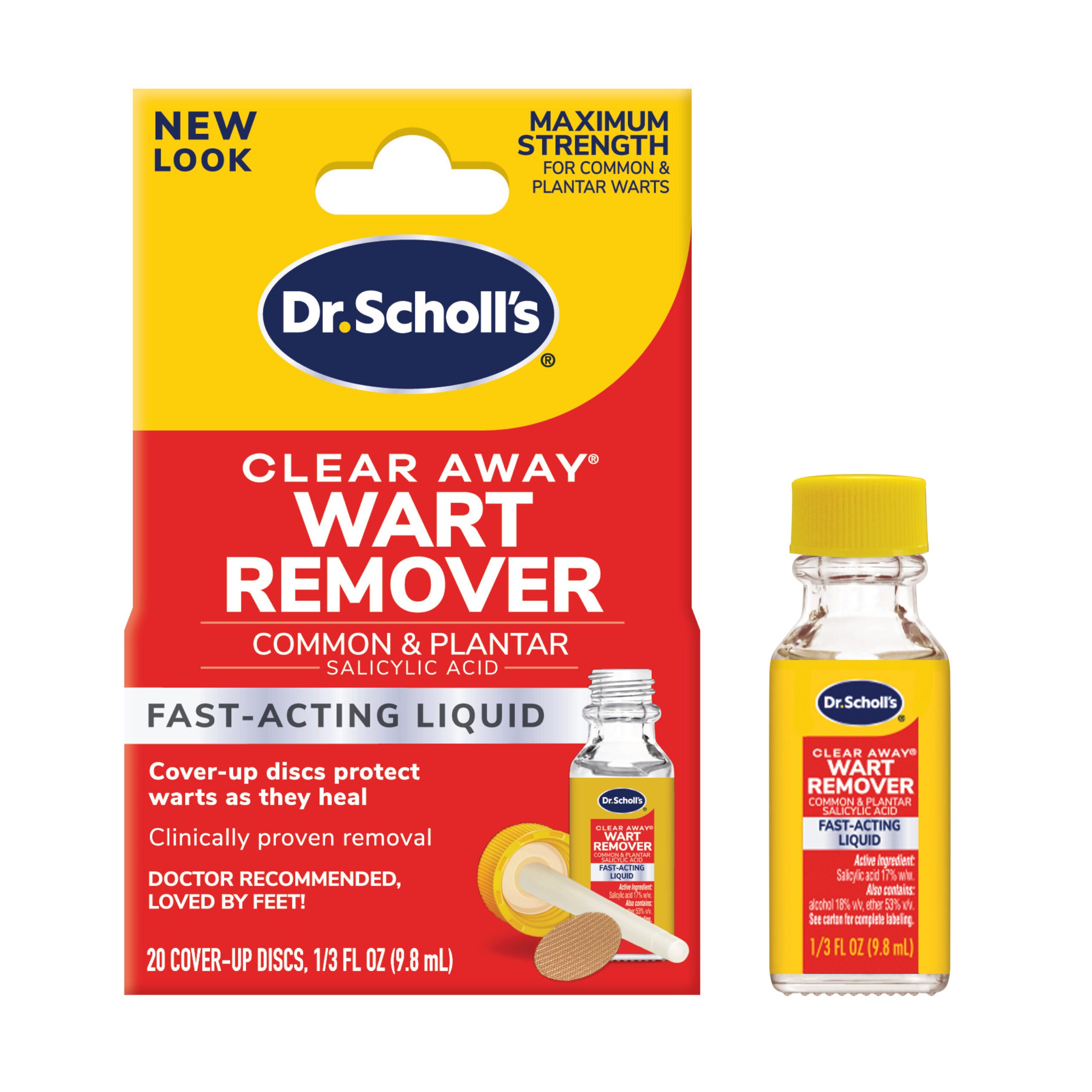 Clear Away Fast-Acting Liquid Wart Remover