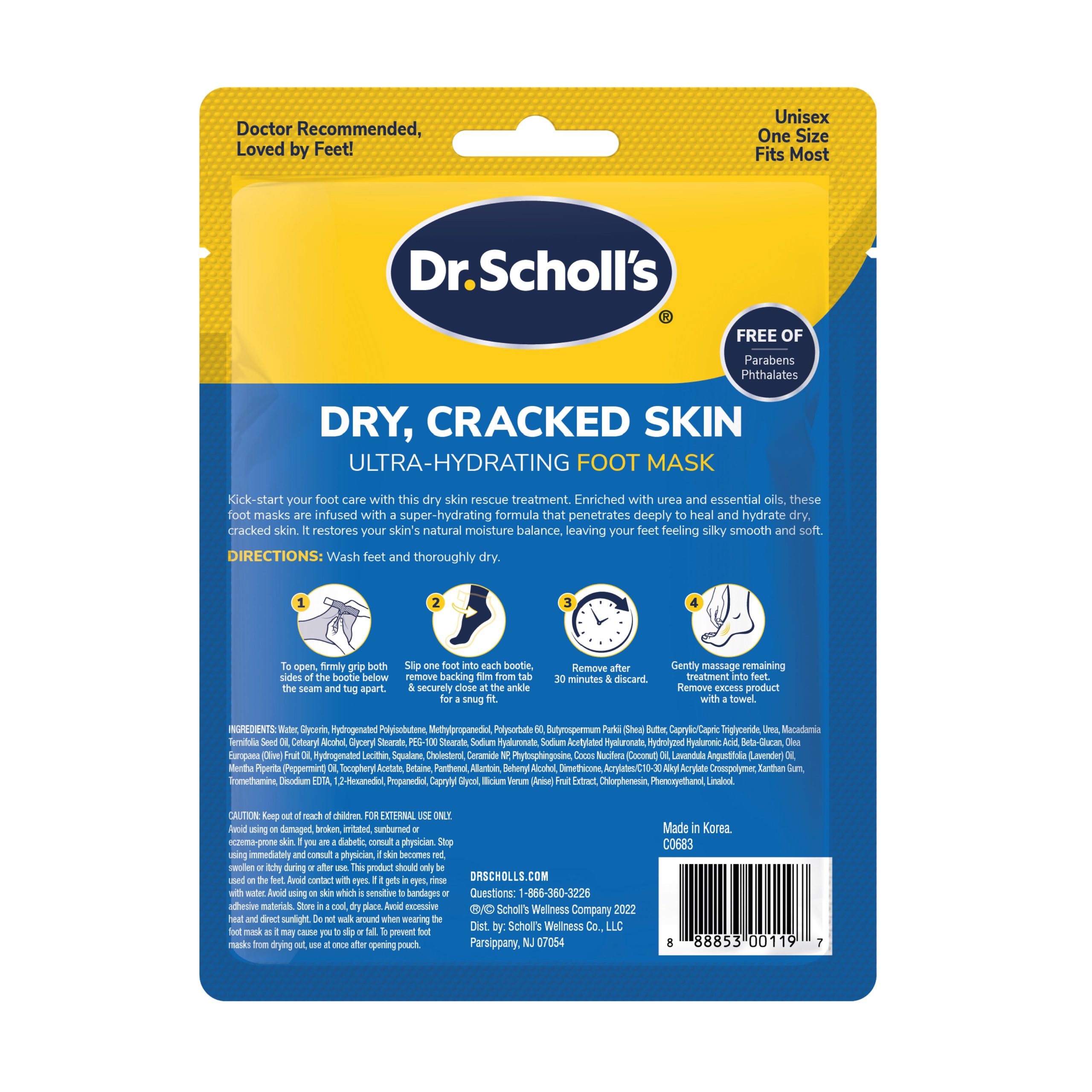 Dry, Cracked Skin Ultra-Hydrating Foot Mask - Image 7
