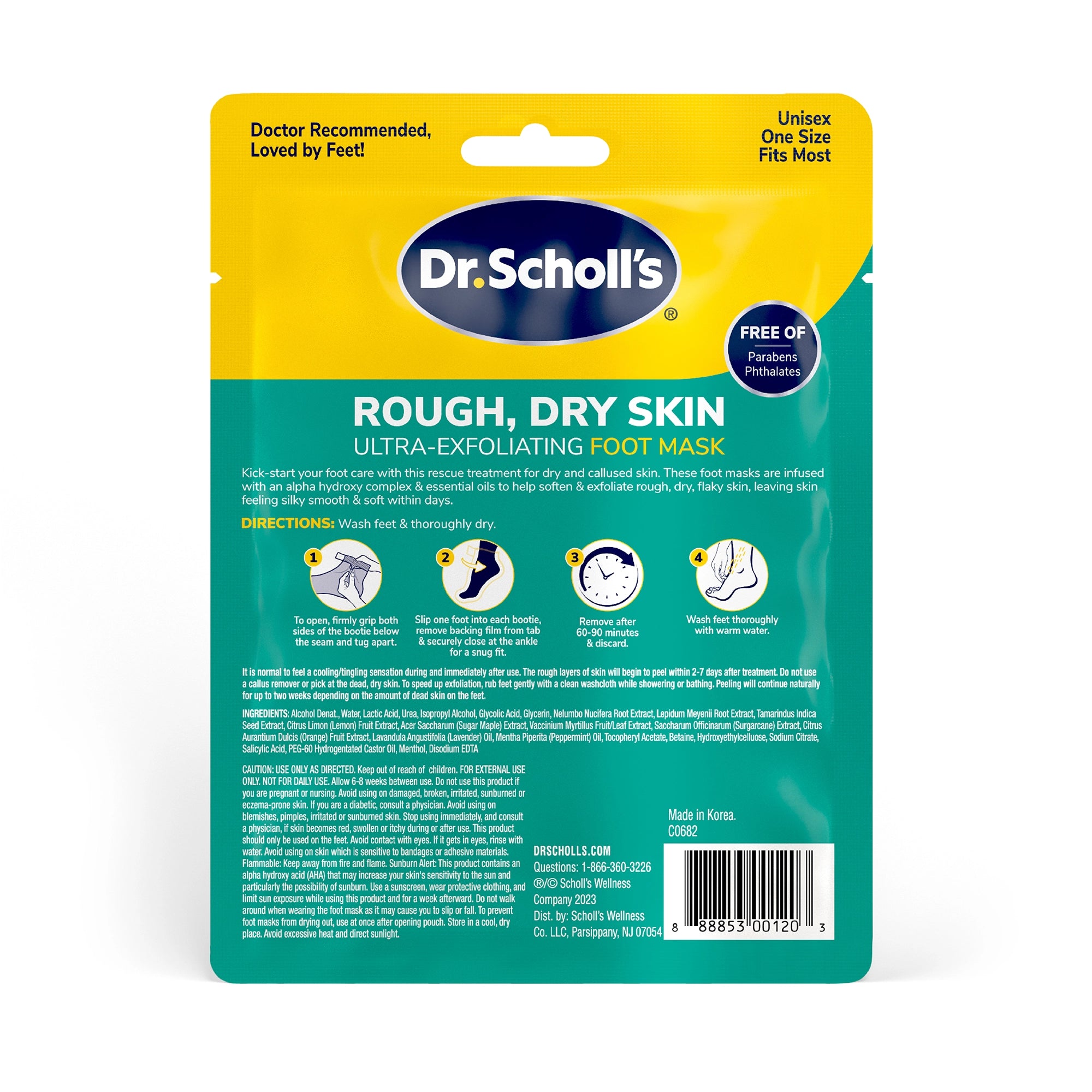 Rough, Dry Skin Ultra-Exfoliating Foot Mask - Image 8