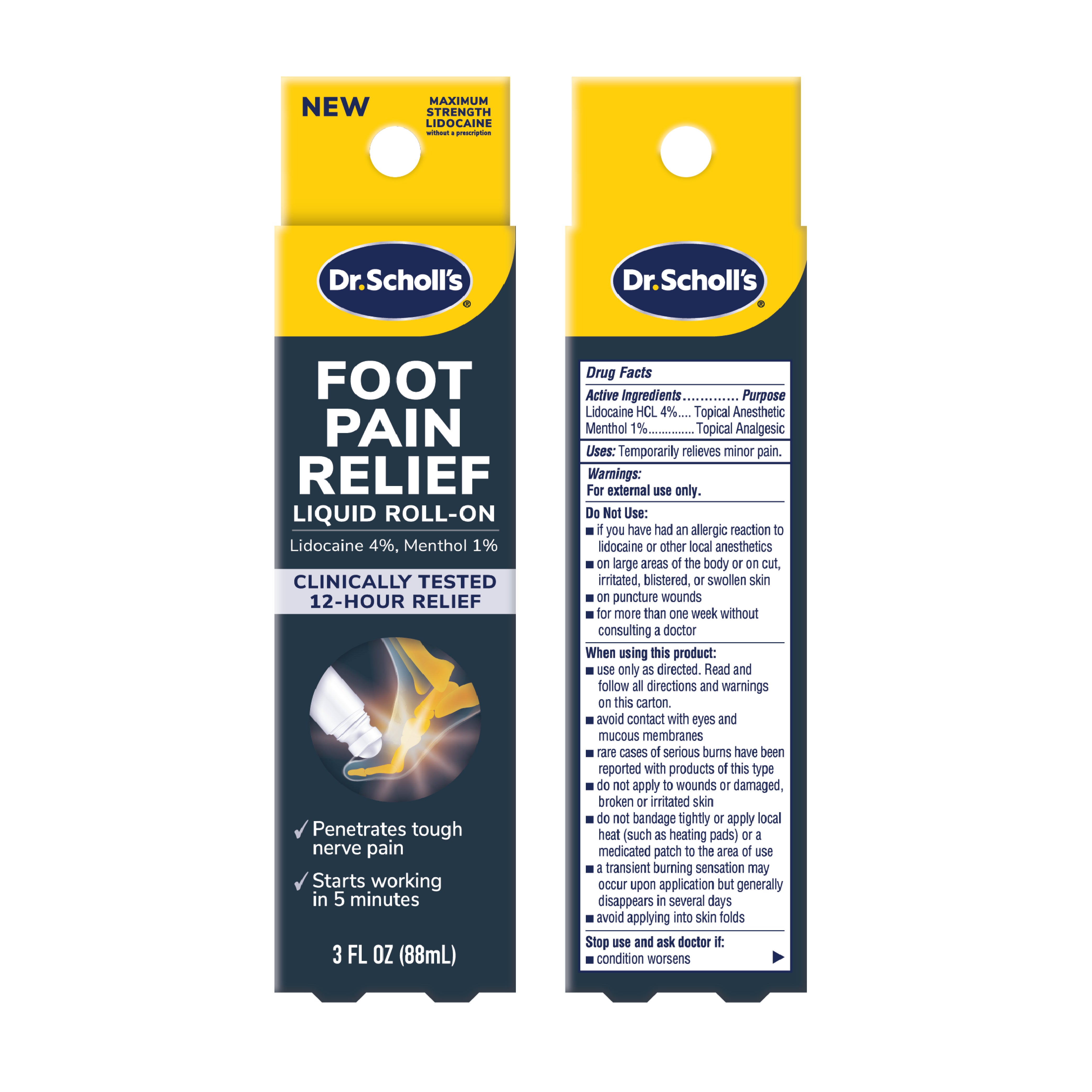 Foot Pain Relief Liquid Roll-On - Image 2