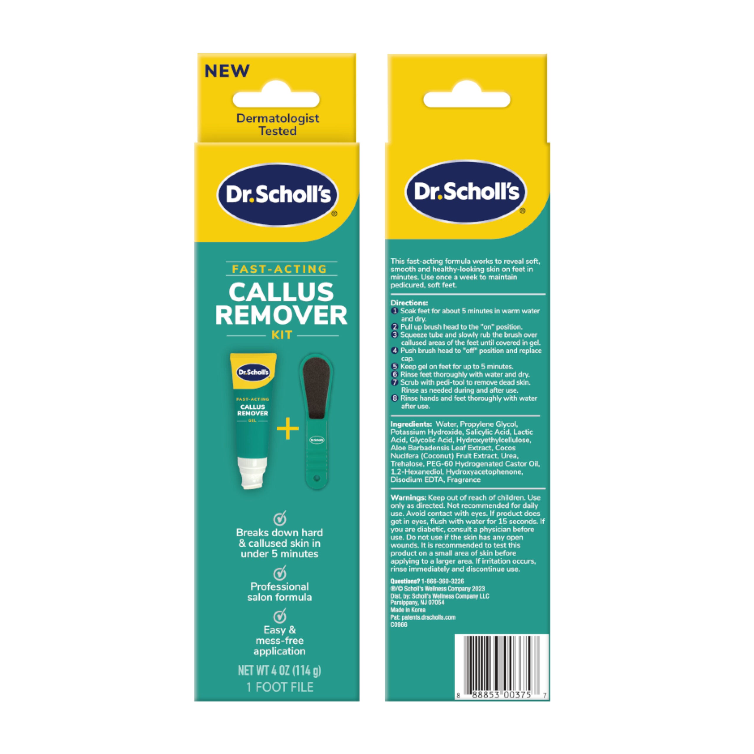 Fast Acting Callus Remover Gel Kit - Image 2