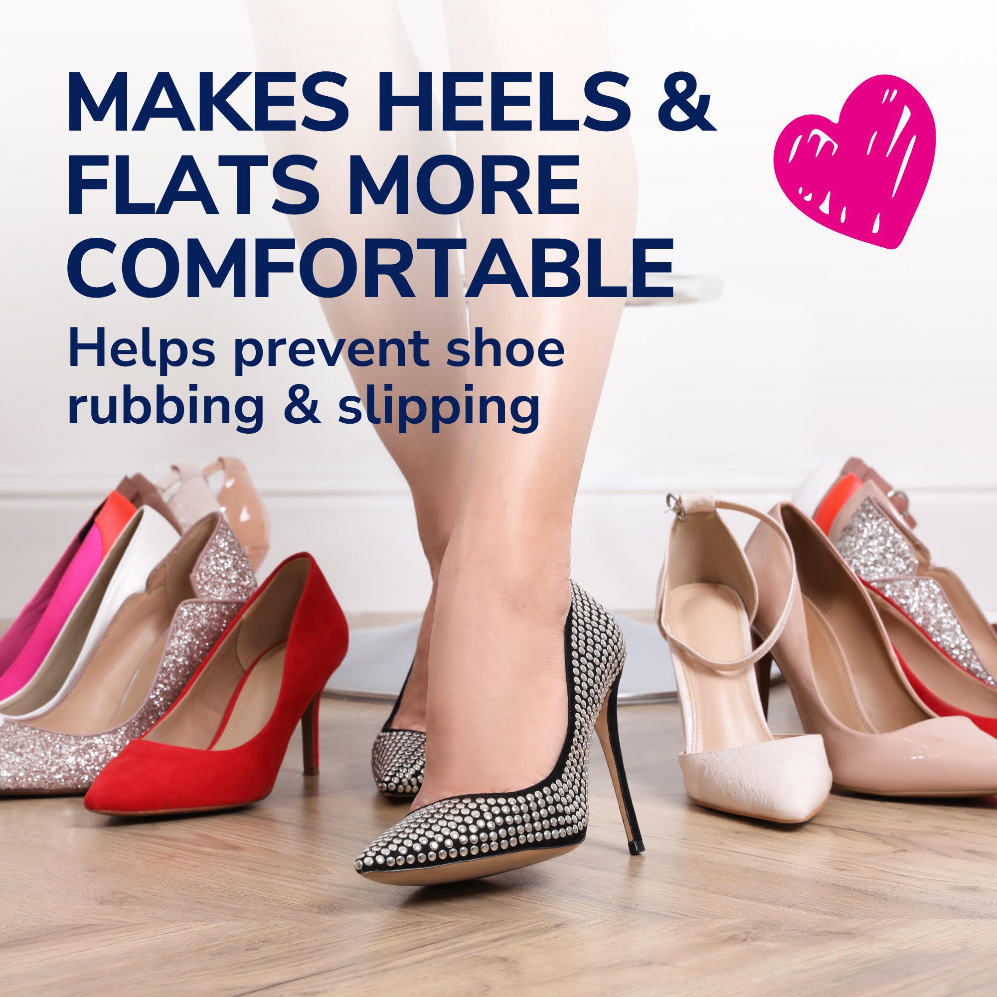 Love Your HEELS & FLATS Heel Liner Cushions - Image 7