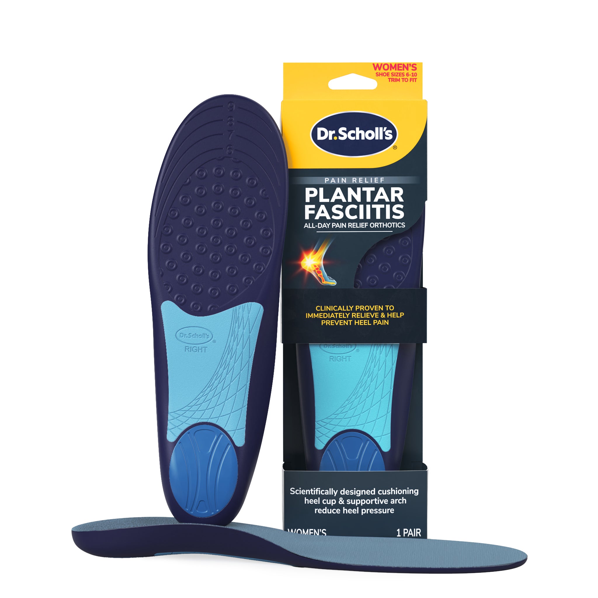 Plantar Fasciitis All-Day Pain Relief Orthotics - Image 2