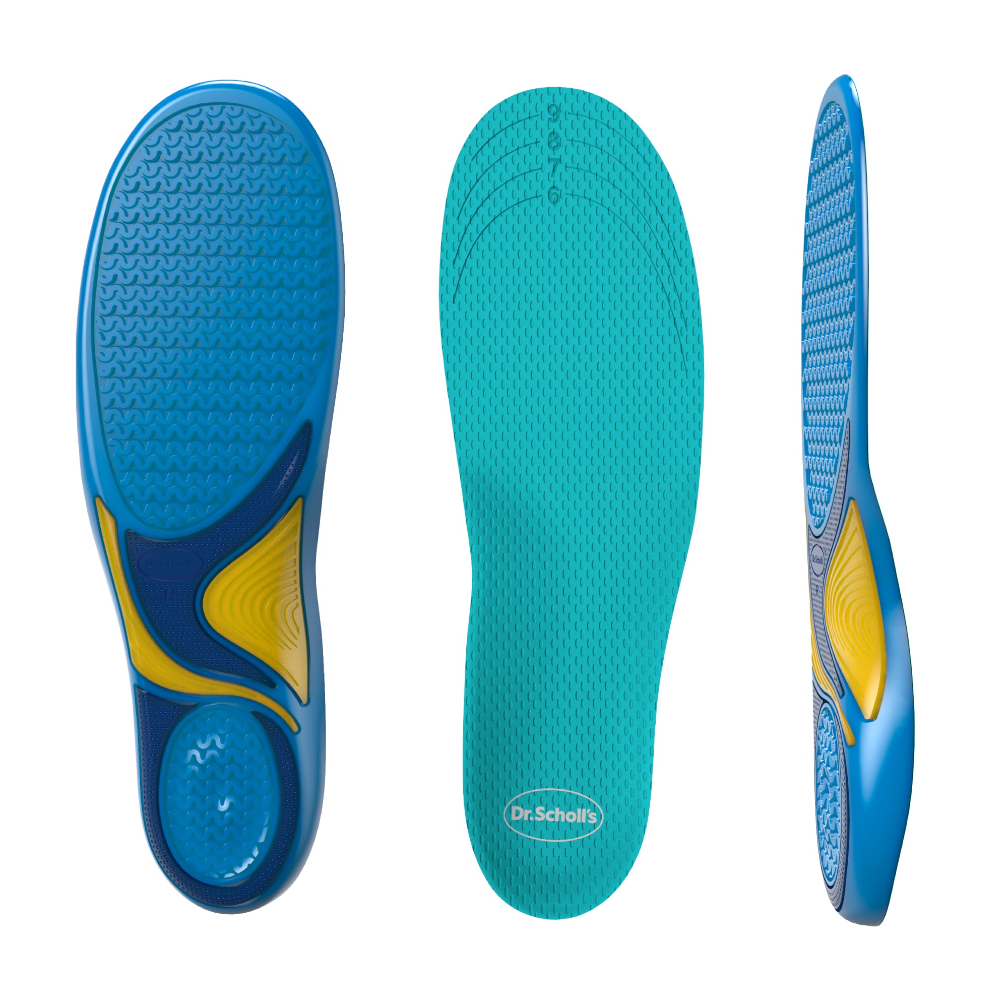 Memory Fit® Plus Massaging Gel® Comfort Insoles - Image 3