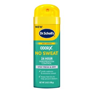 Odor-X® No Sweat Dry Spray