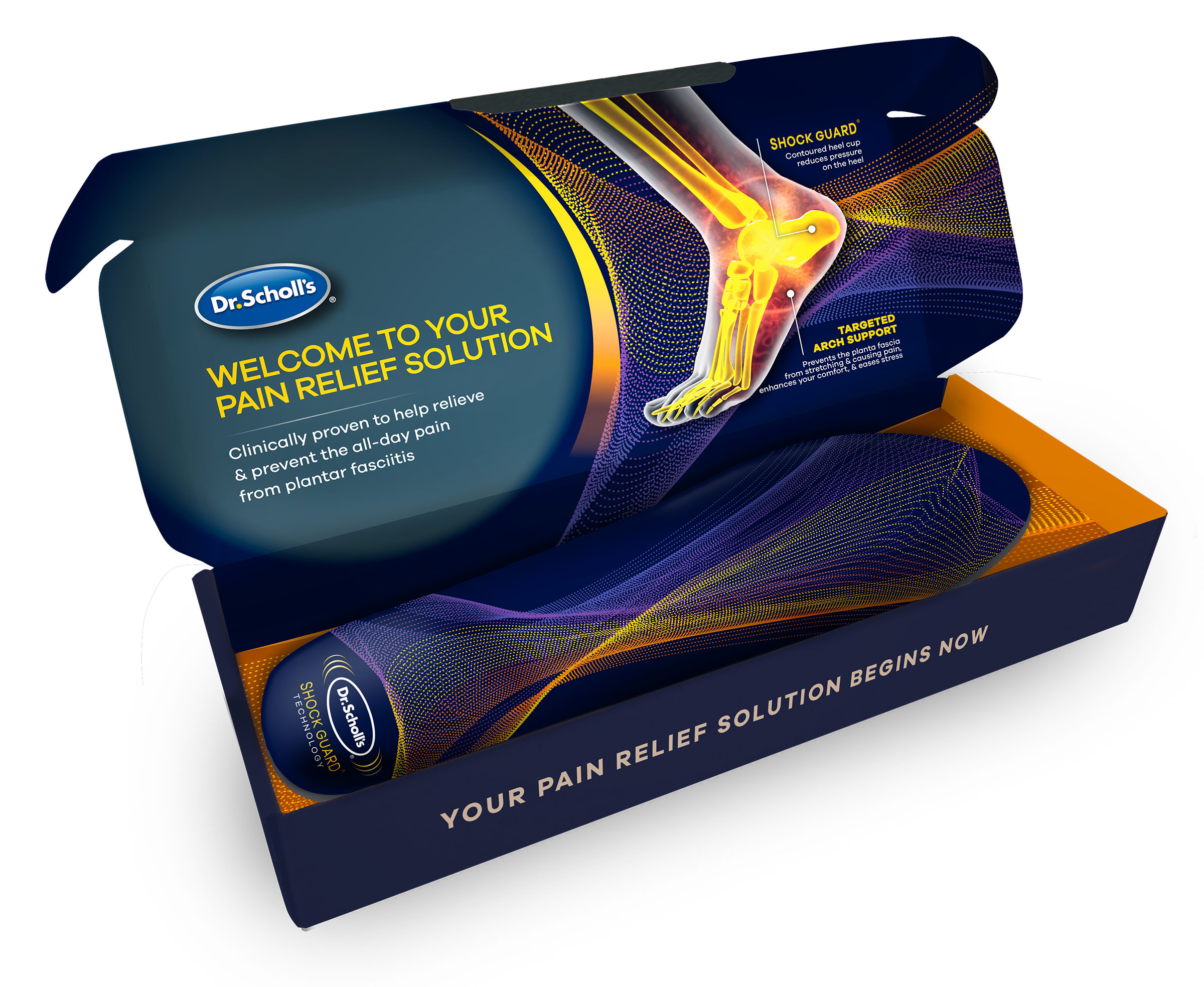 Plantar Fasciitis Pain Relief Sized to Fit Insoles - Image 4