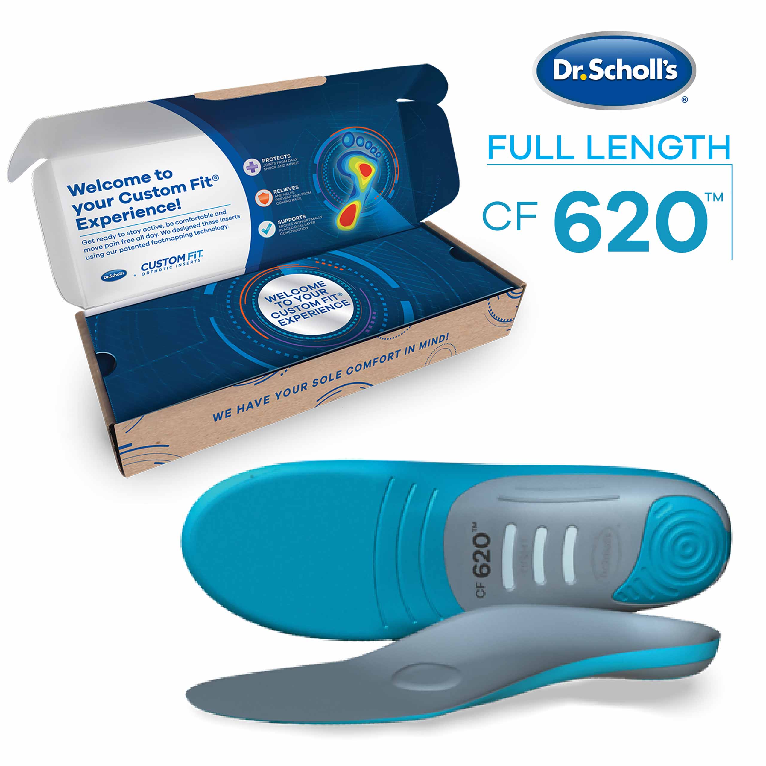 Custom FiT® Comfort Insoles Full Length - Image 20