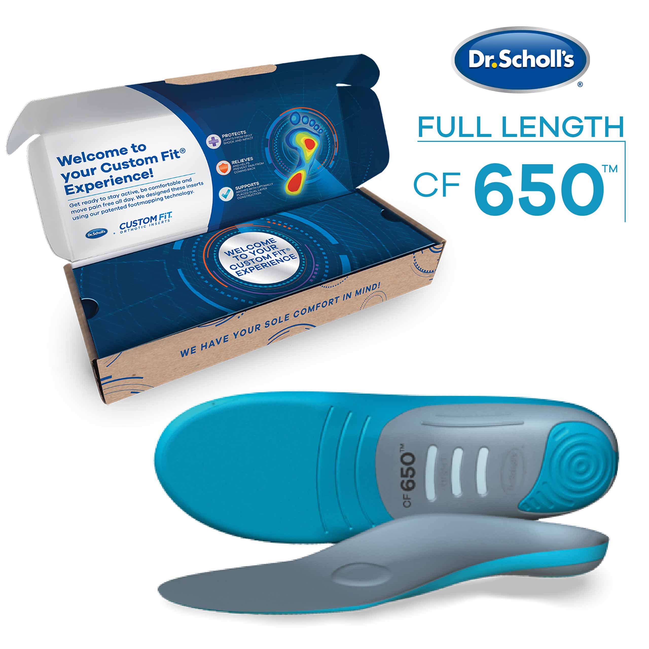 Custom FiT® Comfort Insoles Full Length - Image 23