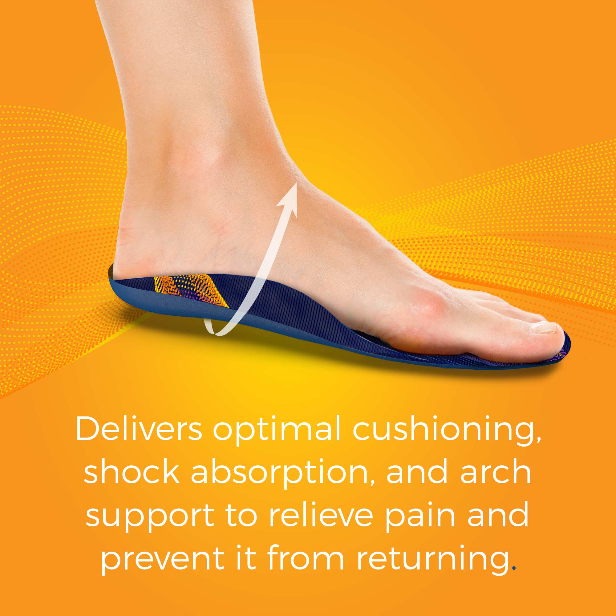 Plantar Fasciitis Pain Relief Sized to Fit Insoles - Image 7