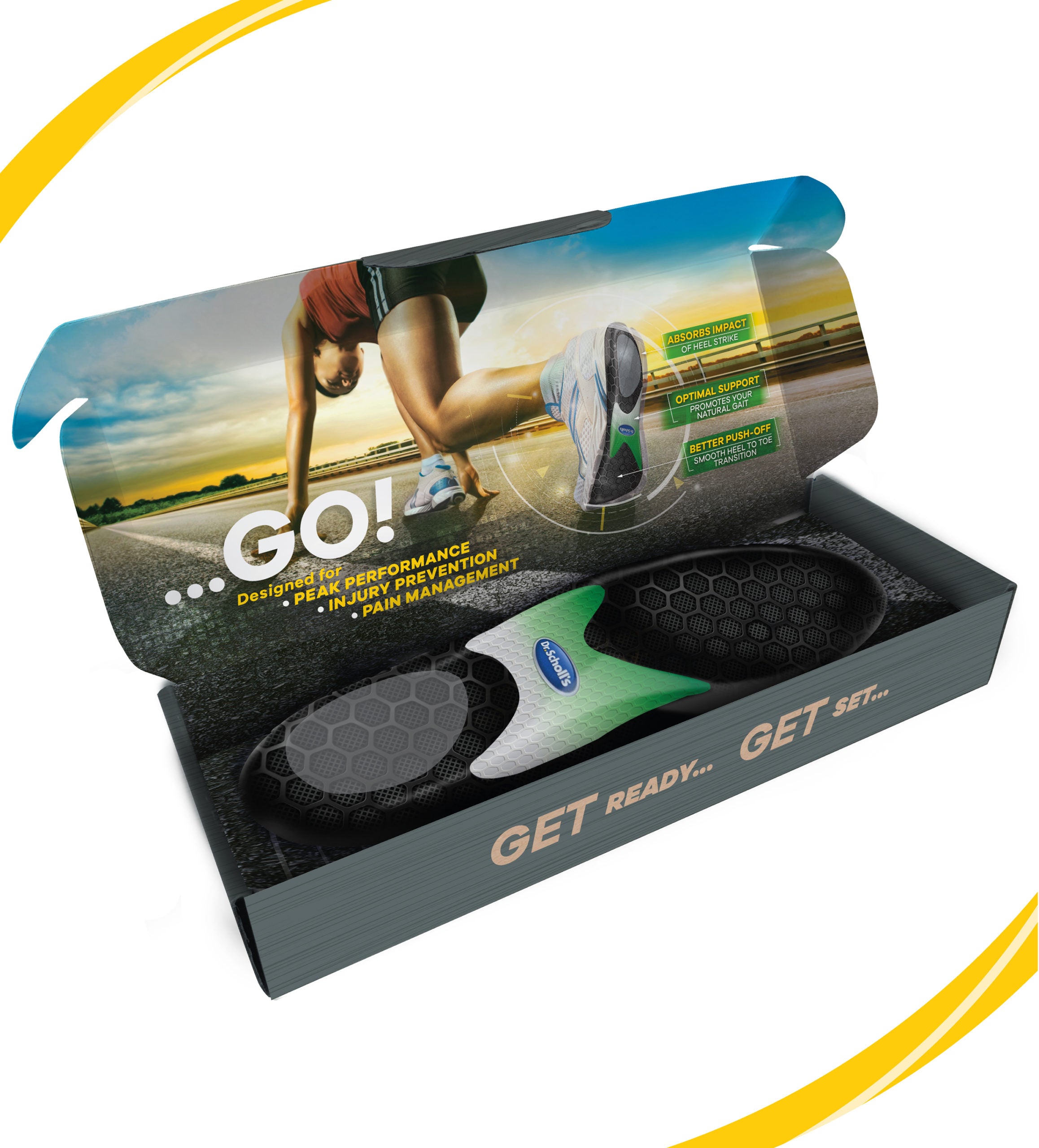 Performance Sized to Fit Running Insoles - Image 3