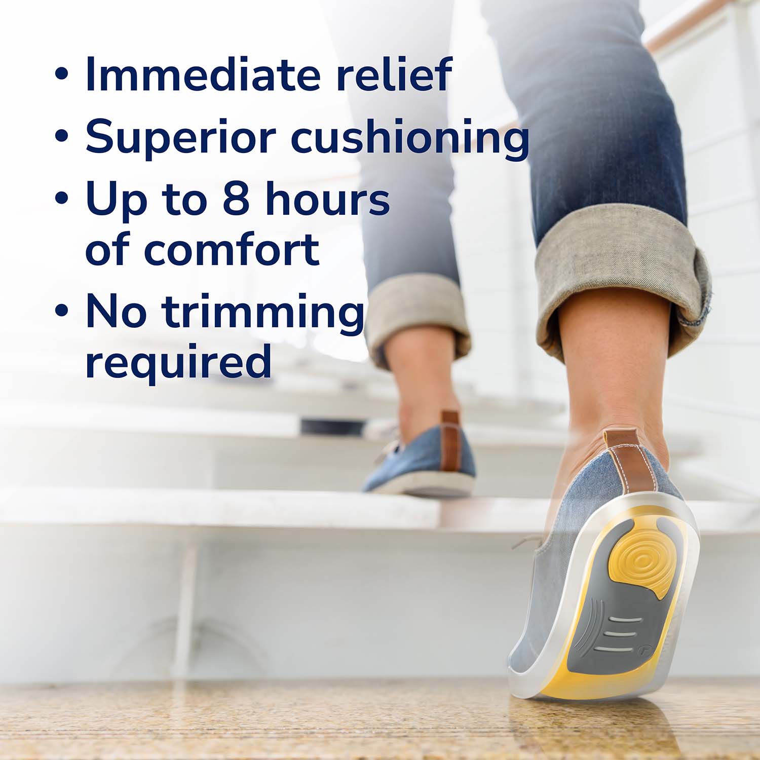 Custom FiT® Pain Relief Orthotic Inserts 3/4 Length - Image 20